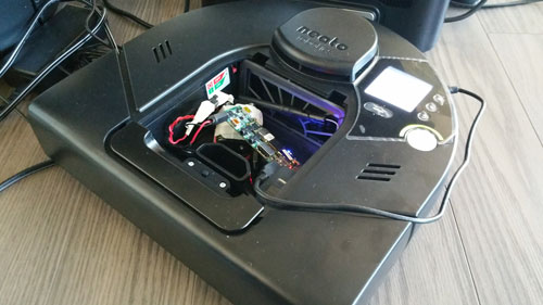 The Neato XV Signature Robot Vacuum outfitted with Gumstix Hardware