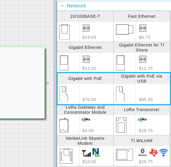 Power over Ethernet in Geppetto