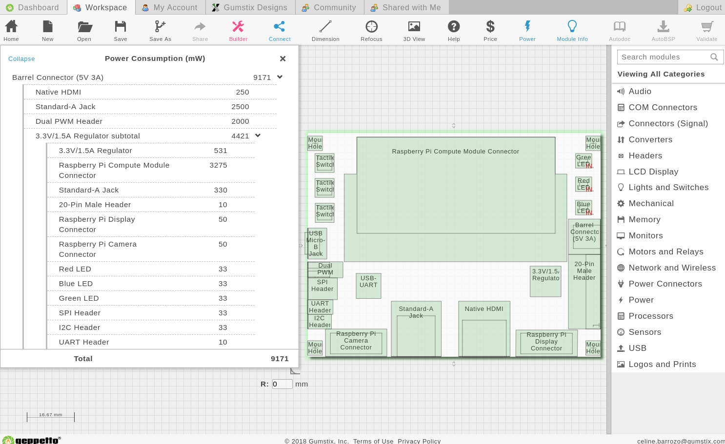 Power Graph in Geppetto