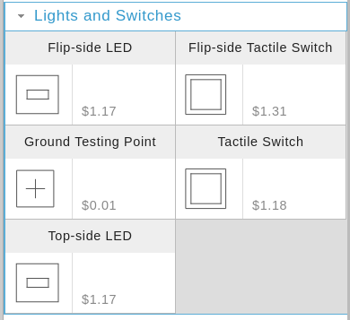 Lights and Switches Shelf