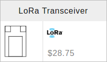 LoRa® Transceiver Module in Geppetto