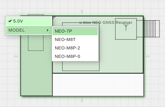 u-blox NEO GNSS Receiver in Geppetto